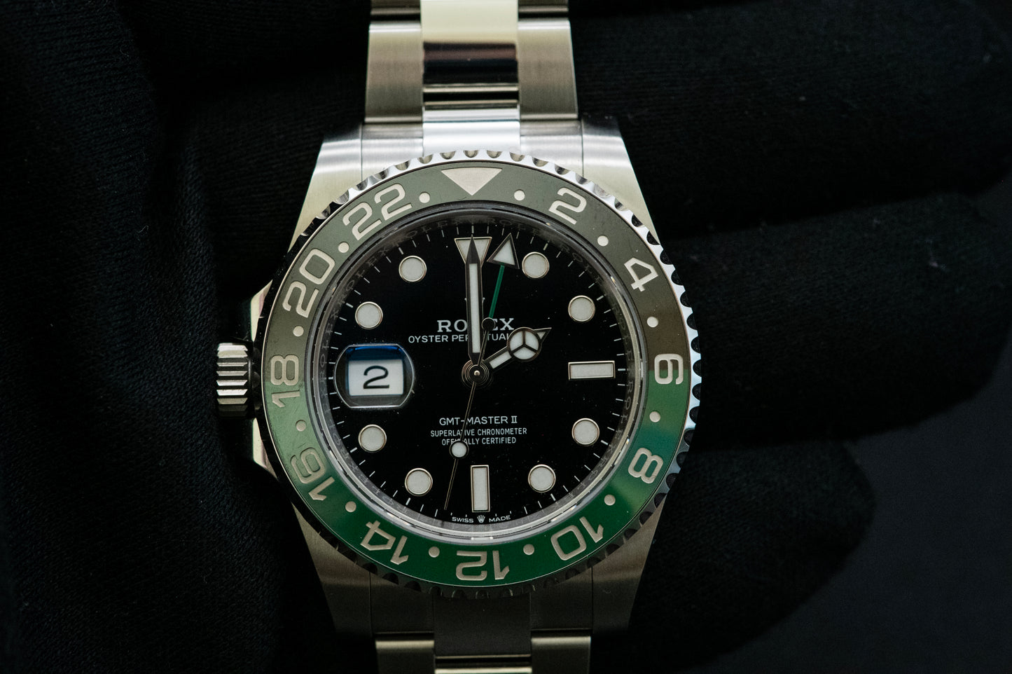 Rolex GMT-Master II  12/2024 Sprite Oyster Perpetual Watch 126720VTNR