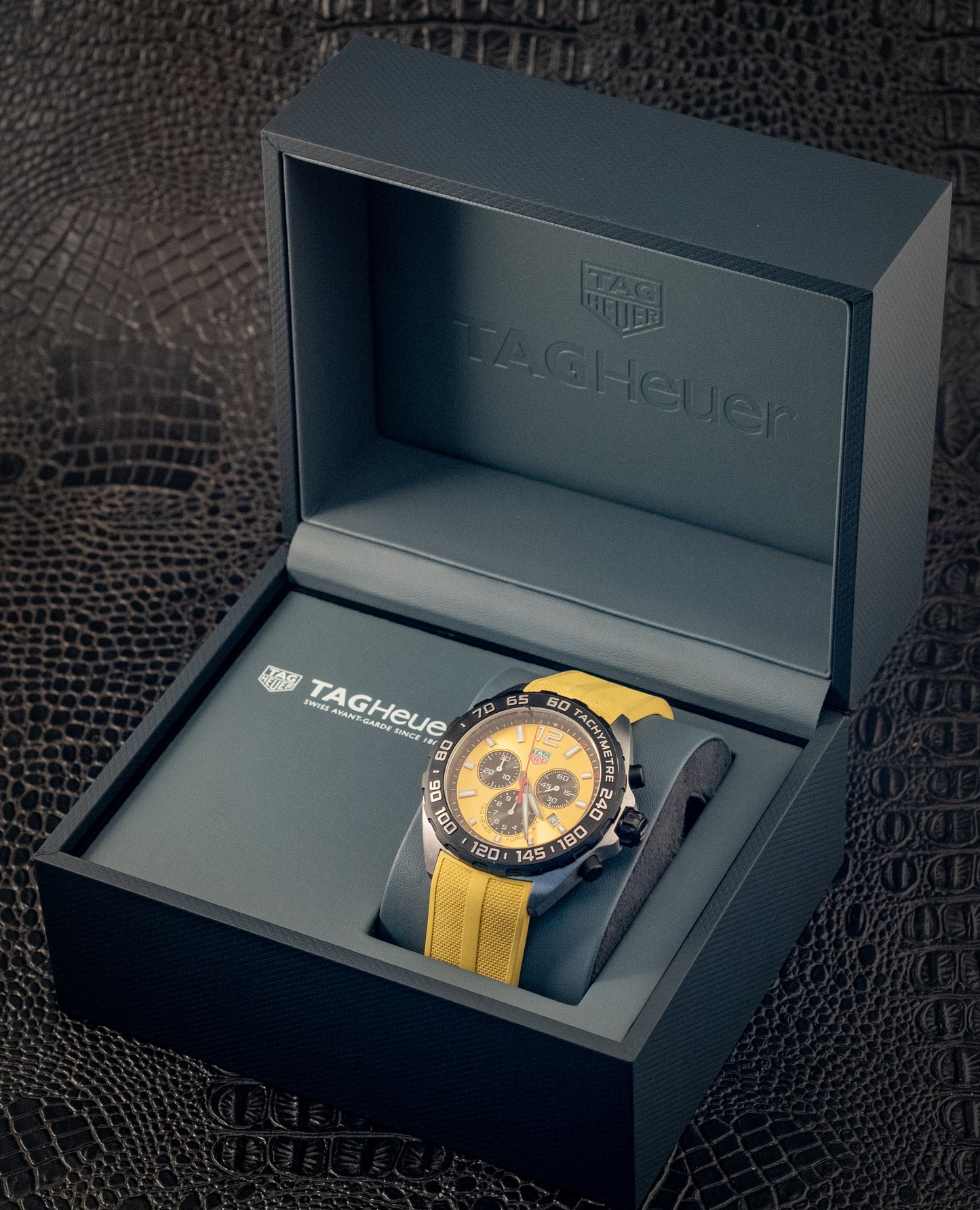 TAG Heuer Formula 1 2022 Box And Papers Purchase Receipt Yellow Ref CAZ101AM.FT8054