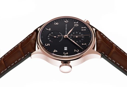 Van der Gang Watches 20018 Rose Gold / Black : Ref Number 20018