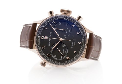 Van der Gang Watches 20025 Rose Gold / Black : Ref Number 20025