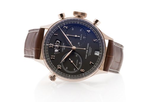 Van der Gang Watches 20026 Rose Gold / Black : Ref Number 20026