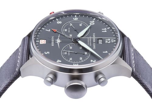 Van der Gang Watches 20044B Stainless Steel / Anthracite Grey : Ref Number 20044B