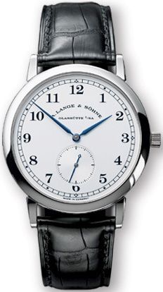 A. Lange & Sšhne A. Lange & Sšhne 1815 White Gold / Silver : Ref Number 206.025 : Ref Number 206.025