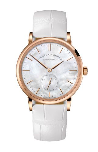 A. Lange & Sšhne Saxonia 35 Pink Gold / MOP : Ref Number 219.043