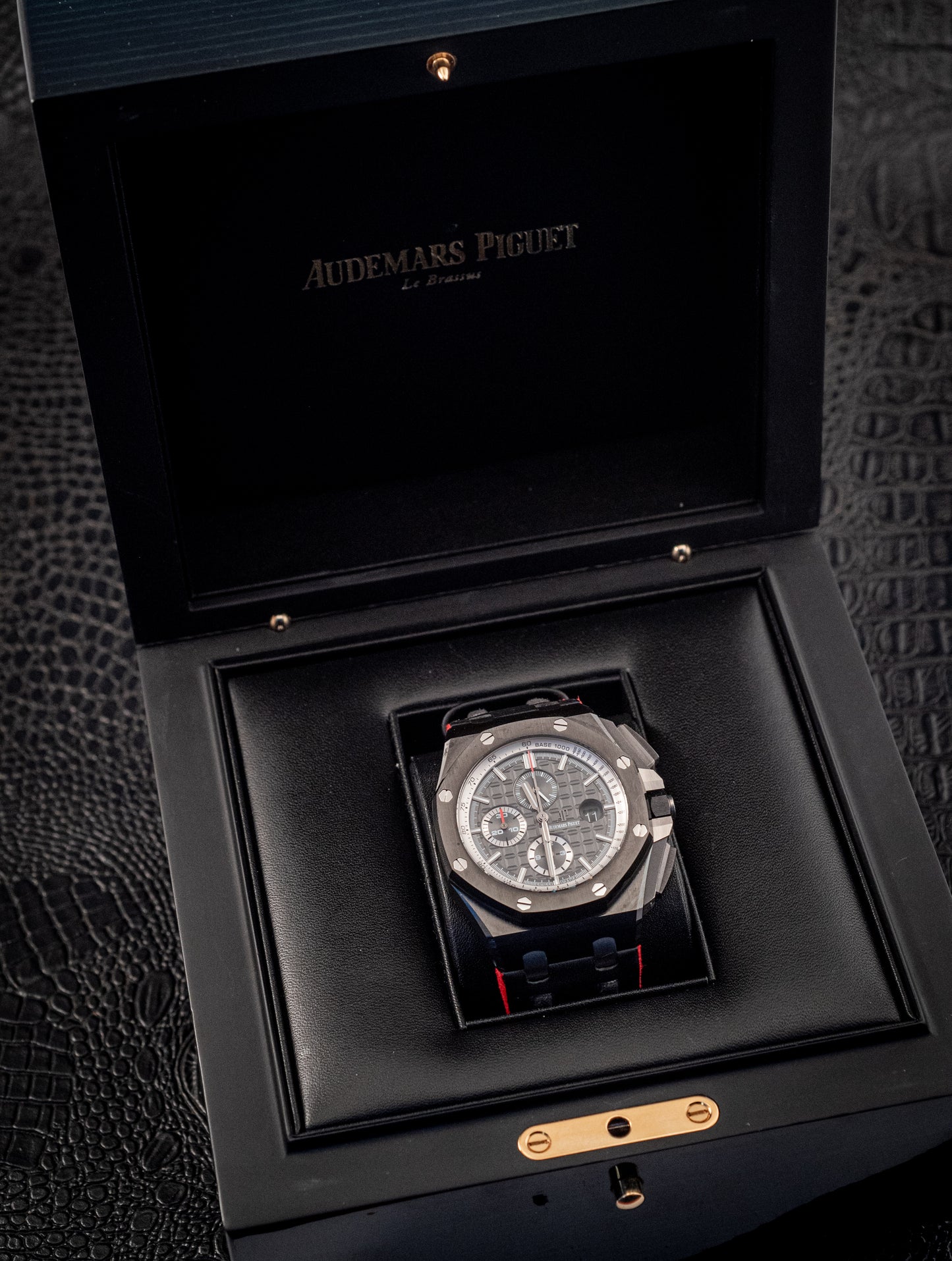 Audemars Piguet Royal Oak Offshore Chronograph Additional Strap Box And Papers Ref 26405CE.OO.A002CA.01
