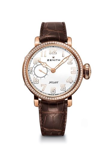 Zenith Pilot Type 20 Lady Rose Gold : Ref Number 22.1930.681/31.C725