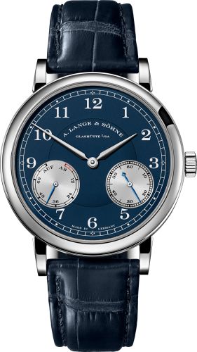 A. Lange & Sšhne A. Lange & Sšhne 1815 Up/Down White Gold / Blue / Wempe : Ref Number 234.041 : Ref Number 234.041