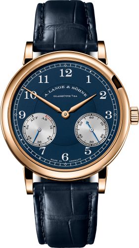 A. Lange & Sšhne A. Lange & Sšhne 1815 Up/Down Pink Gold / Blue / Wempe : Ref Number 234.042 : Ref Number 234.042