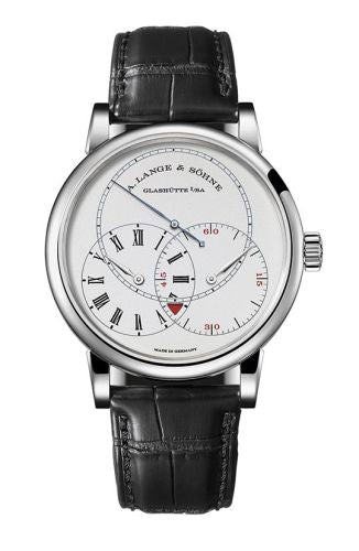 A. Lange & Sšhne Richard Lange Jumping Seconds Platinum / Silver : Ref Number 252.025