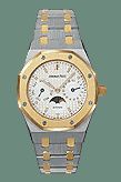 Audemars Piguet Royal Oak 25594 Moon Phase Stainless Steel / Yellow Gold / White : Ref Number 25594SA.OO.0789SA.06