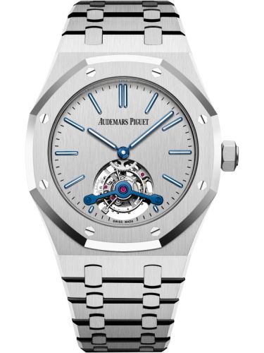 Royal Oak Ultra Thin Tourbillon Stainless Steel / Silver