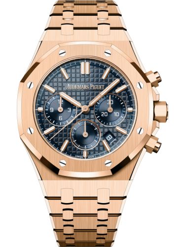 Audemars Piguet Royal Oak Chronograph 38 Pink Gold / Black : Ref Number 26715OR.OO.1356OR.01