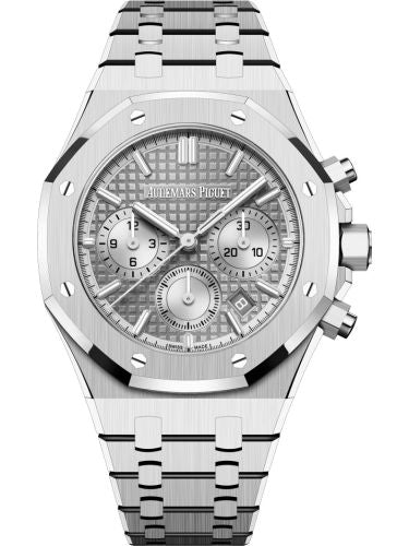 Audemars Piguet Royal Oak Chronograph 38 Stainless Steel / Grey : Ref Number 26715ST.OO.1356ST.02