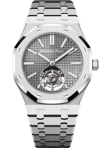 Royal Oak Self-Winding Flying Tourbillon Stainless Steel / Grey