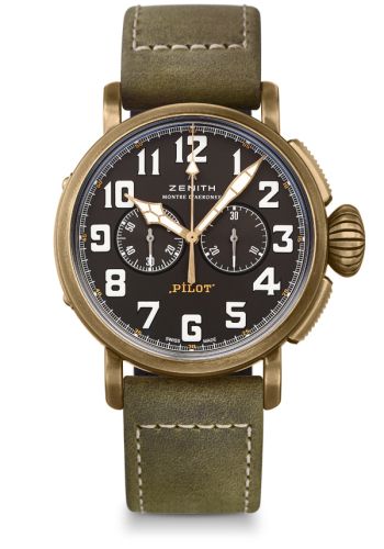 Zenith Pilot Type 20 Extra Special Chronograph Bronze / Black : Ref Number 29.2430.4069/21.C800