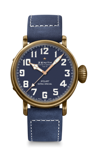 Zenith Pilot Type 20 Extra Special 45mm Bronze / Blue : Ref Number 29.2430.679/57.C808