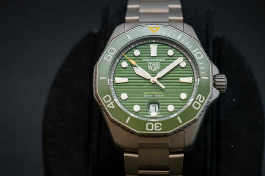 TAG Heuer 2024 Professional 300 Date Aquaracer Watch WBP208B.BF0631 43MM