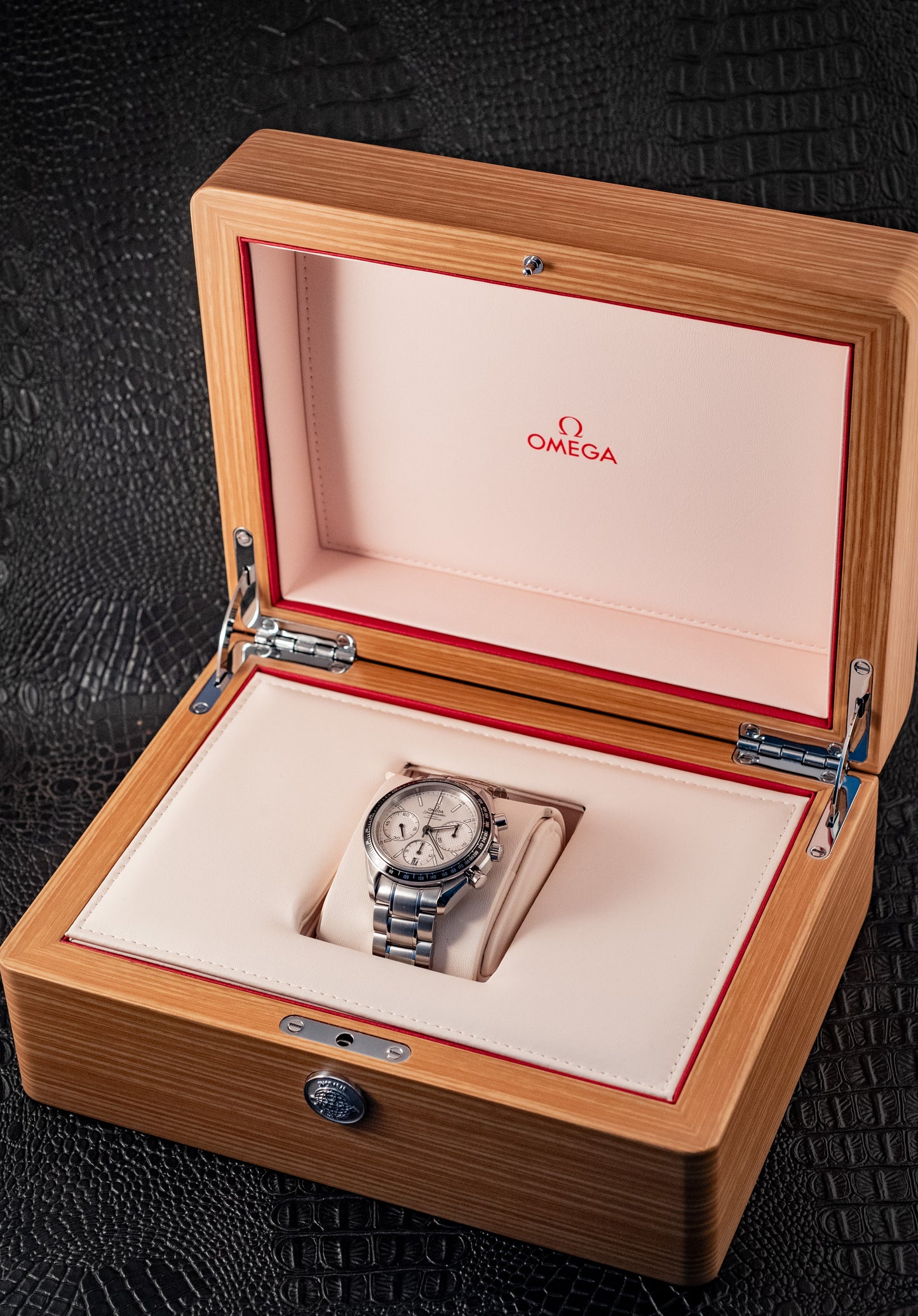 Omega Speedmaster Racing 2021 White Dial Box And Papers Ref 326.30.40.50.02.001