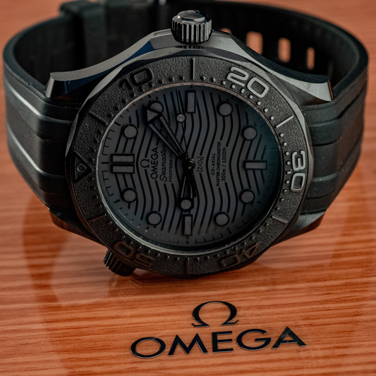 Omega Seamaster Diver 300M Black Ceramic 2024 Box And Papers 210.92.44.20.01.003