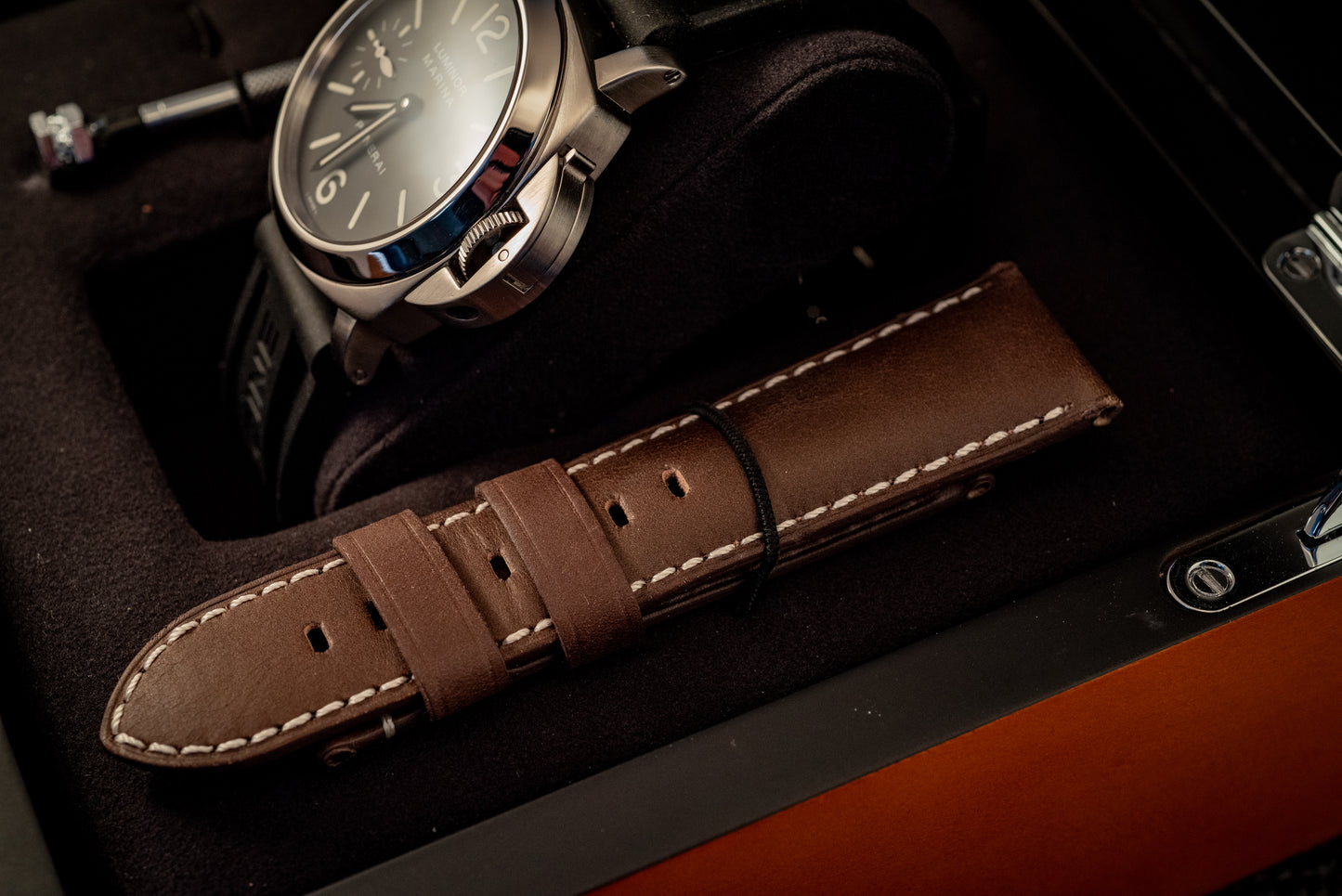 Panerai Luminor Marina Ref PAM00111 Box And Papers Extra Strap And Tool