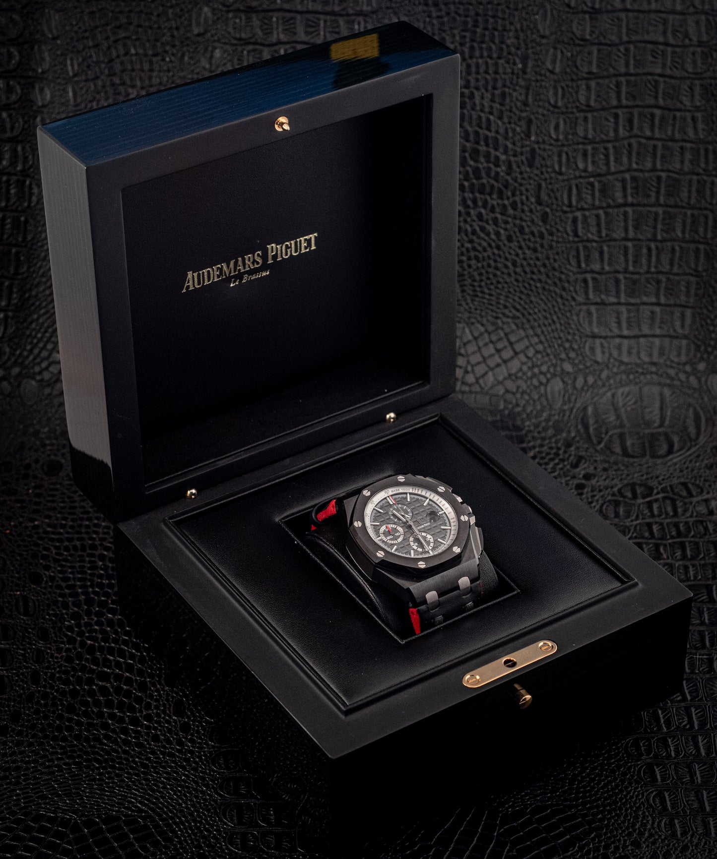 Audemars Piguet Royal Oak Offshore Chronograph Additional Strap Box And Papers Ref 26405CE.OO.A002CA.01