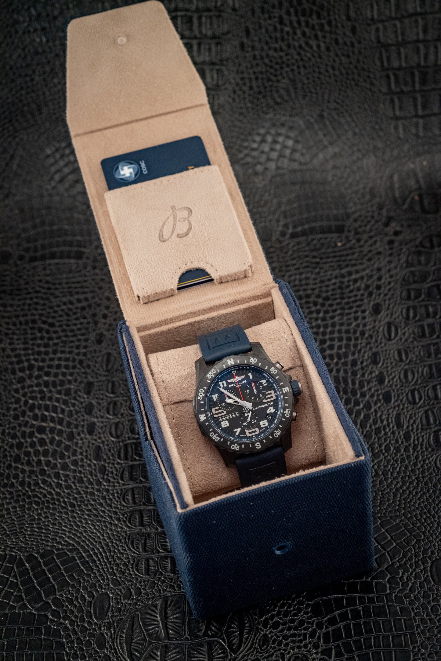Breitling Endurance Pro 44MM Dark Blue Box And Papers Ref X82310D51B1S1