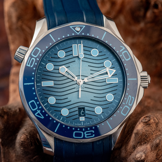 Omega Seamaster Diver 300M Summer Blue 2023 Box And Papers 210.32.42.20.03.002