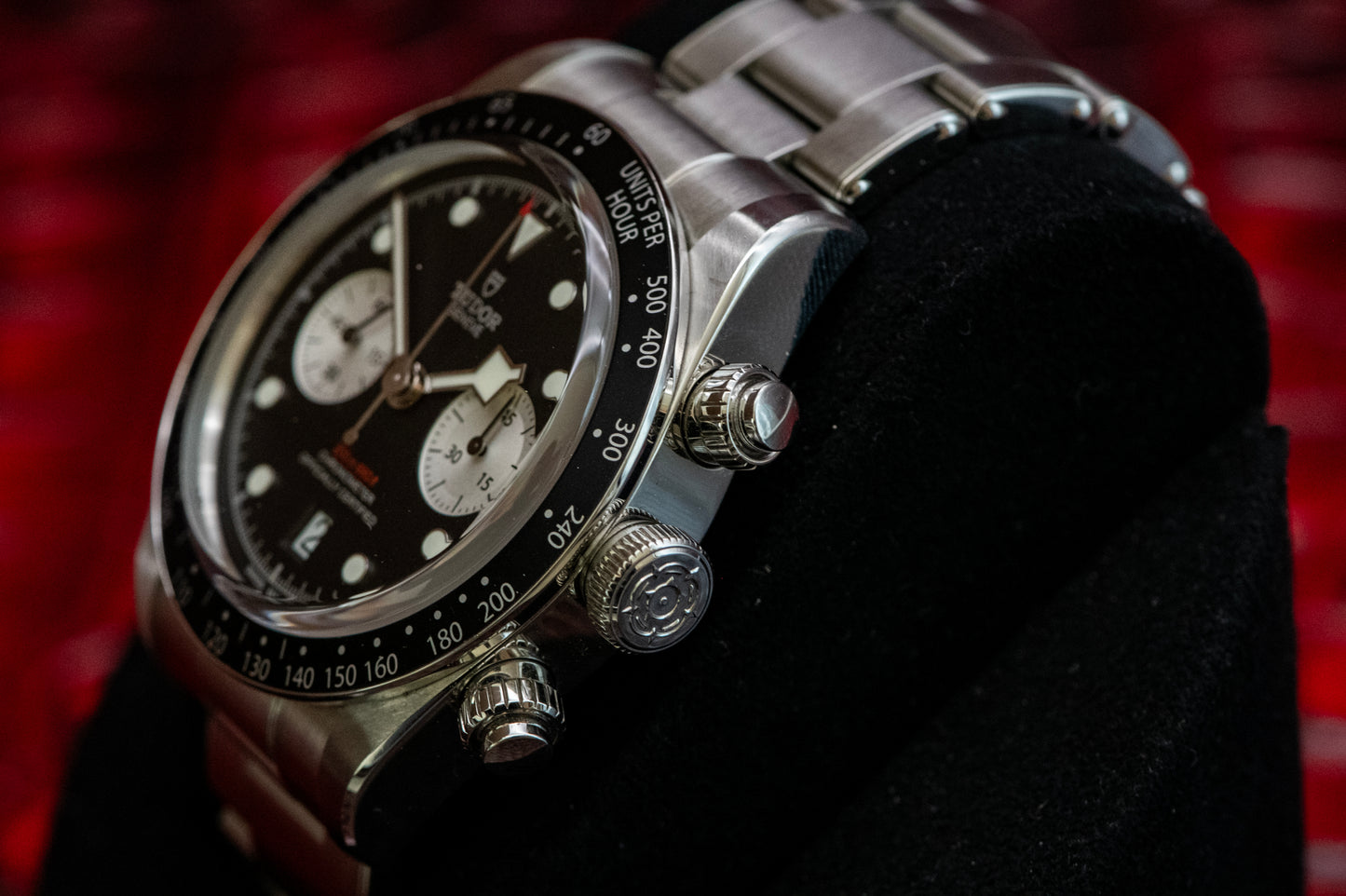 Tudor Black Bay Chrono Black 79360B Full Set Box And Papers