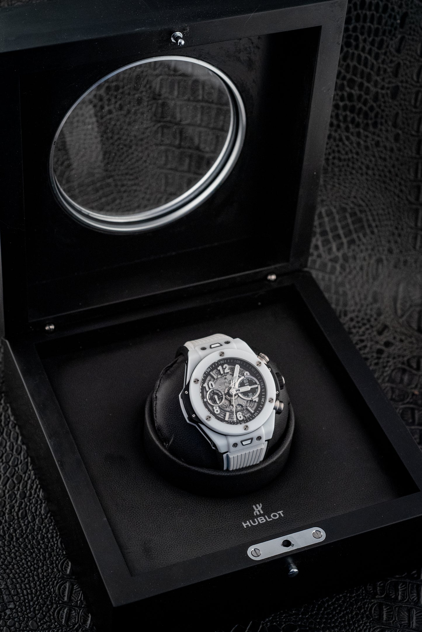 Hublot Big Bang Unico 2022 Ceramic 44MM Box And Papers Ref 421.HX.1170.RX