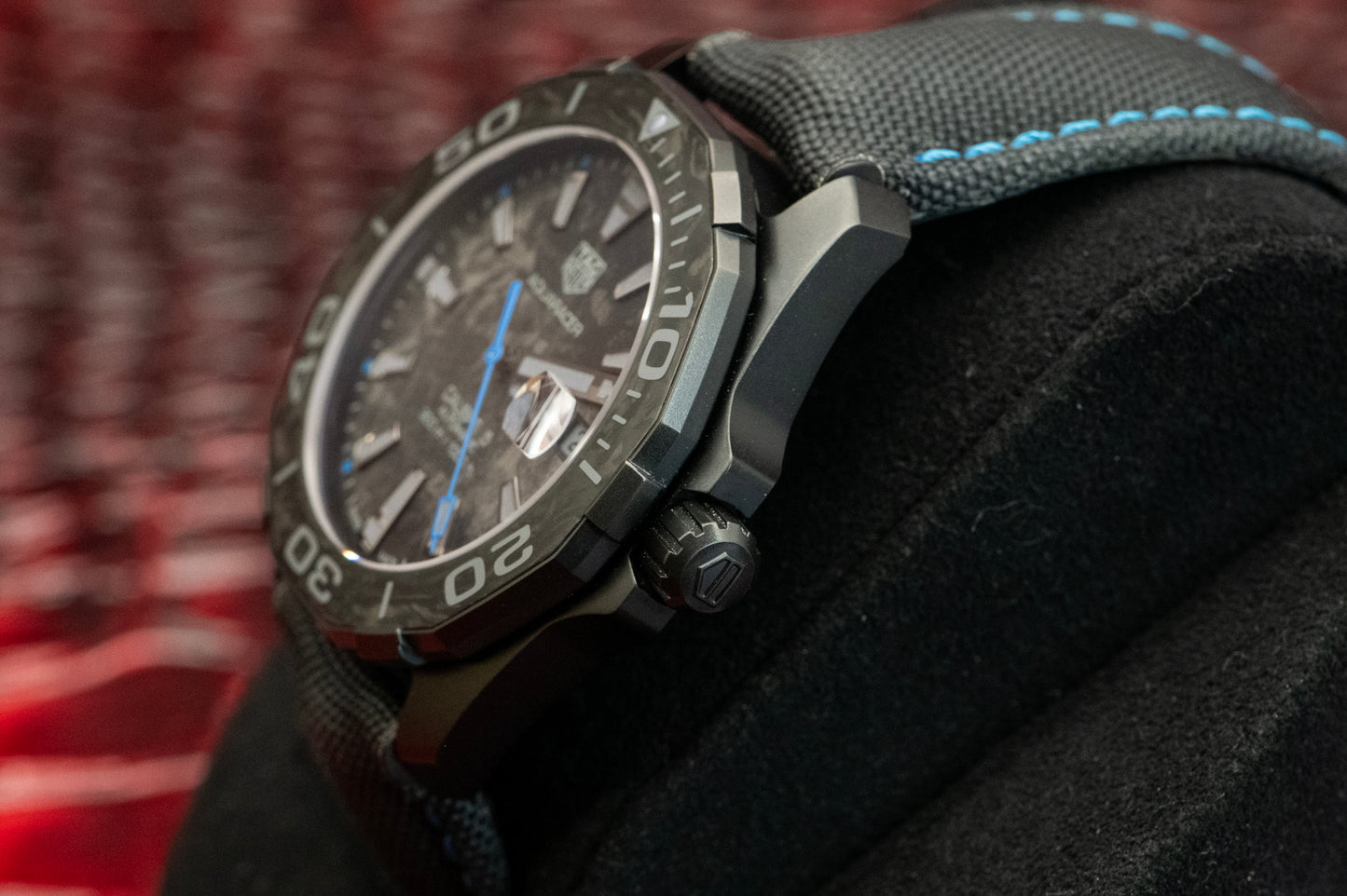 TAG Heuer Aquaracer Carbon Titanium Ref WBD218C.FC6447 Box And Papers