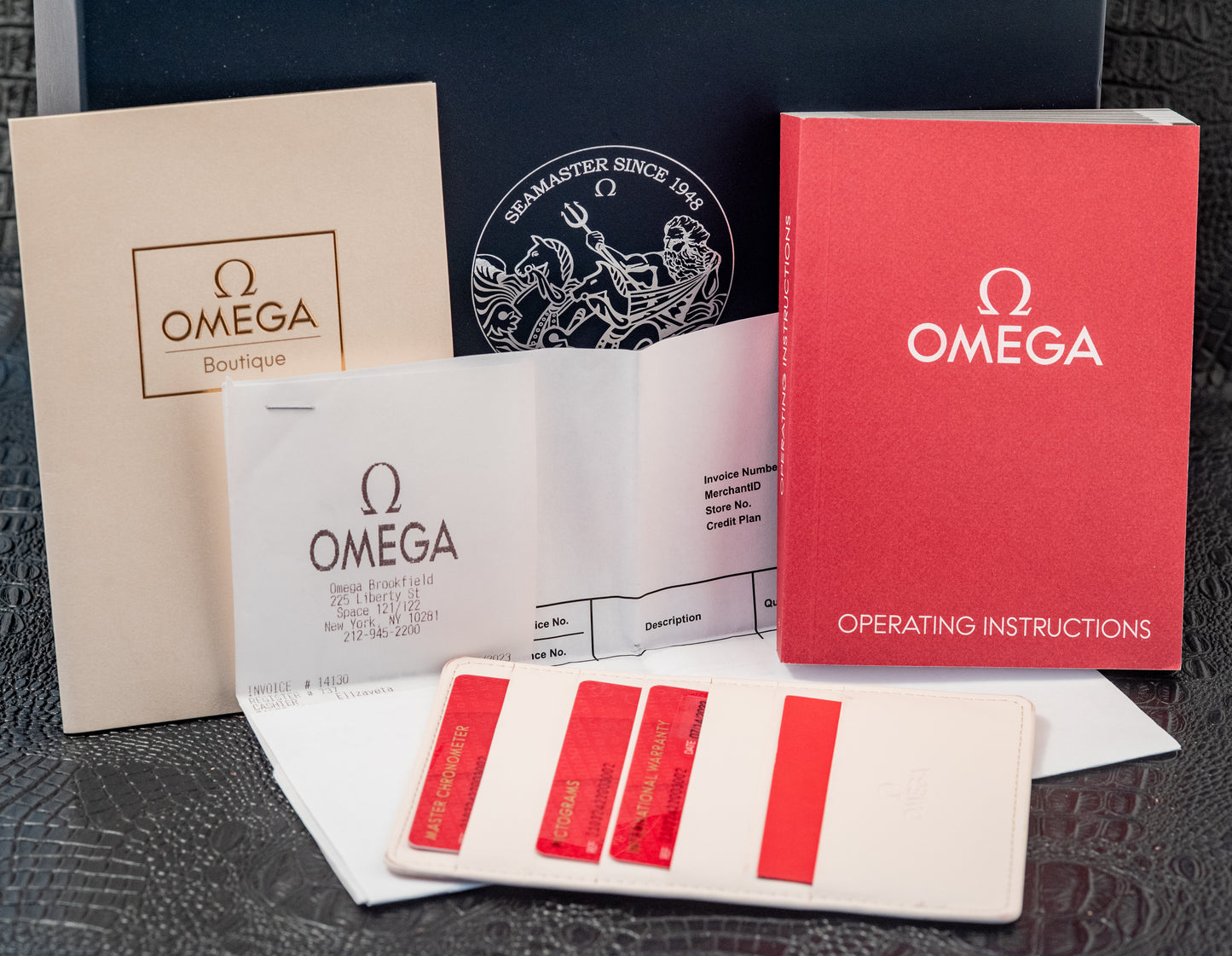 Omega Seamaster Diver 300M Summer Blue 2023 Box And Papers 210.32.42.20.03.002