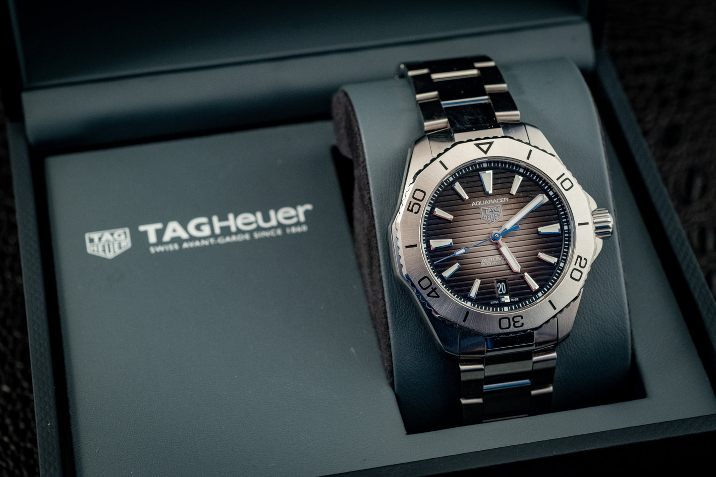 TAG Heuer 2024 Aqauracer Professional 200 Date Box And Papers Ref WBP2110.BA0627