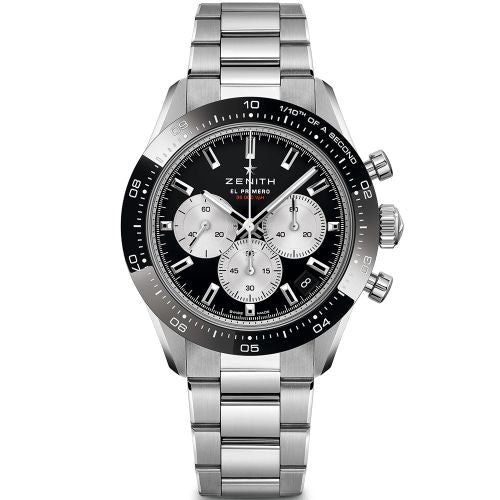 Zenith Chronomaster Sport Yoshida Stainless Steel / Black / Bracelet : Ref Number 3.3101.3600/21.M3100