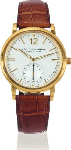 A. Lange & Sšhne Langematik Yellow Gold : Ref Number 301.021