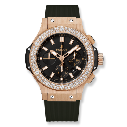 Hublot Big Bang 45 Red Gold / Diamond / Black : Ref Number 301.PX.1180.RX.1104