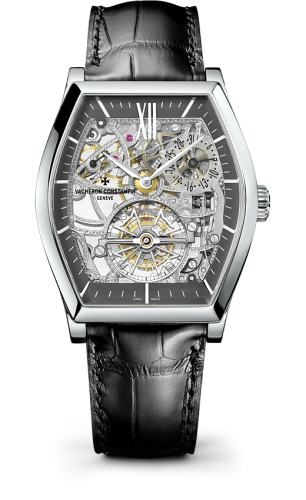 Vacheron Constantin Malte Tourbillon Skeleton Platinum / Anthracite : Ref Number 30135/000P-9842