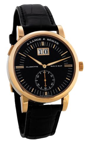 A. Lange & Sšhne Grand Langematik Pink Gold / Black : Ref Number 309.031
