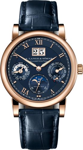 A. Lange & Sšhne Langematik Perpetual Pink Gold / Blue / 20th Anniversary : Ref Number 310.037
