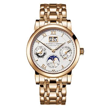 A. Lange & Sšhne Langematik Perpetual Pink Gold / Bracelet : Ref Number 310.232