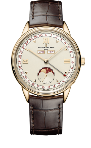 Vacheron Constantin Historiques Triple Calendrier 1948 Pink Gold / Silver / Red : Ref Number 3100V/000R-B359