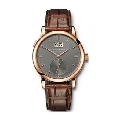 A. Lange & Sšhne Saxonia Automatik Rose Gold / Grey : Ref Number 315.033