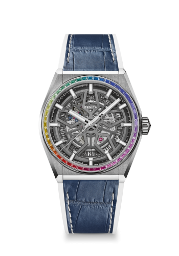 Zenith Defy Classic Titanium / Rainbow / Greater China : Ref Number 32.9003.670/86.R588