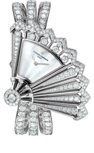Vacheron Constantin Heures Cr̩atives Heure Discr̬te White Gold / Diamond / Diamond / Bracelet : Ref Number 37531/F04G-B060