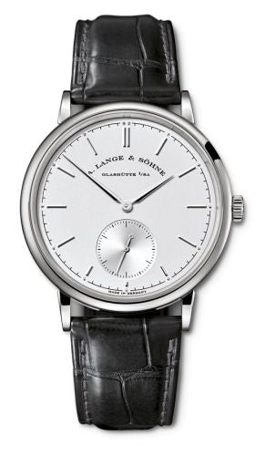 A. Lange & Sšhne Saxonia Automatik White Gold : Ref Number 380.026