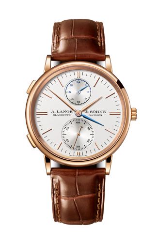 A. Lange & Sšhne Saxonia Dual Time Pink Gold : Ref Number 386.032