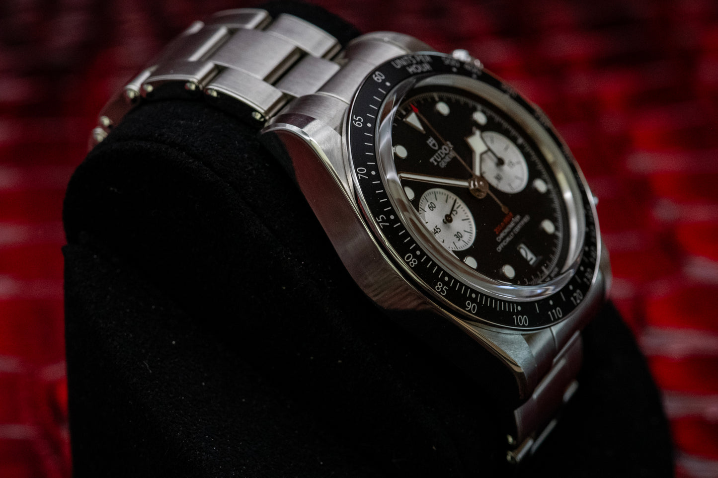 Tudor Black Bay Chrono Black 79360B Full Set Box And Papers