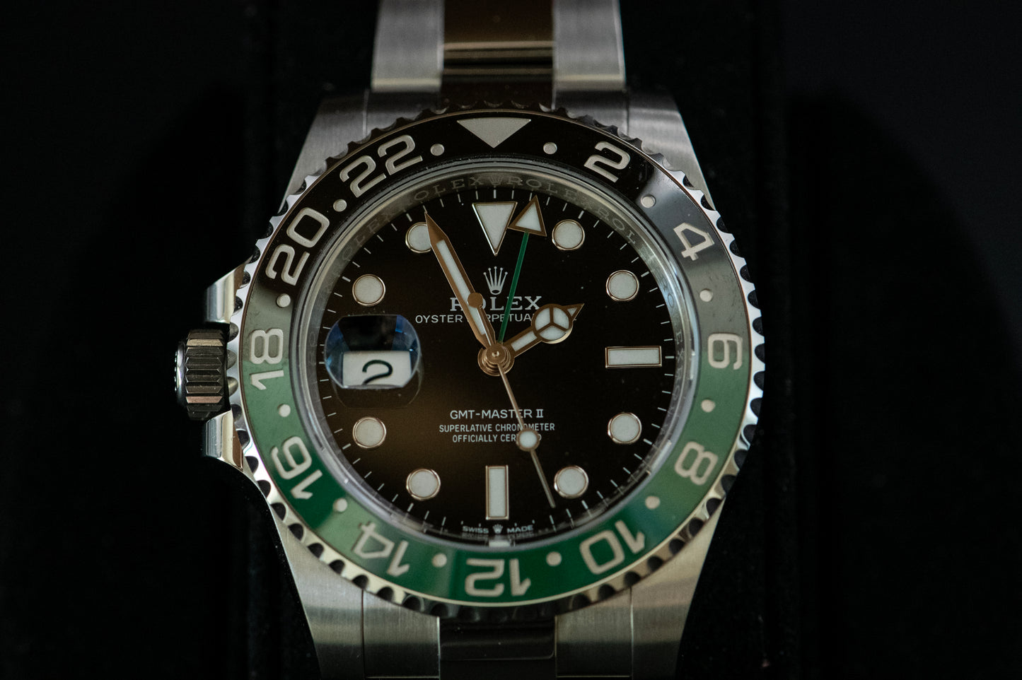 Rolex GMT-Master II  12/2024 Sprite Oyster Perpetual Watch 126720VTNR