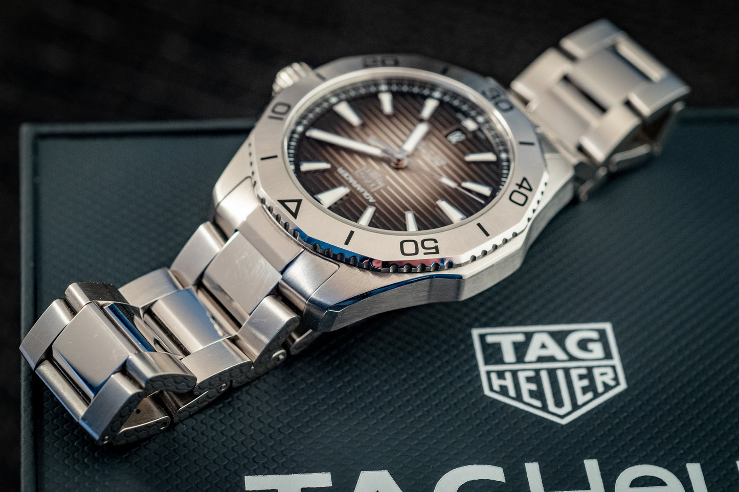 TAG Heuer 2024 Aqauracer Professional 200 Date Box And Papers Ref WBP2110.BA0627