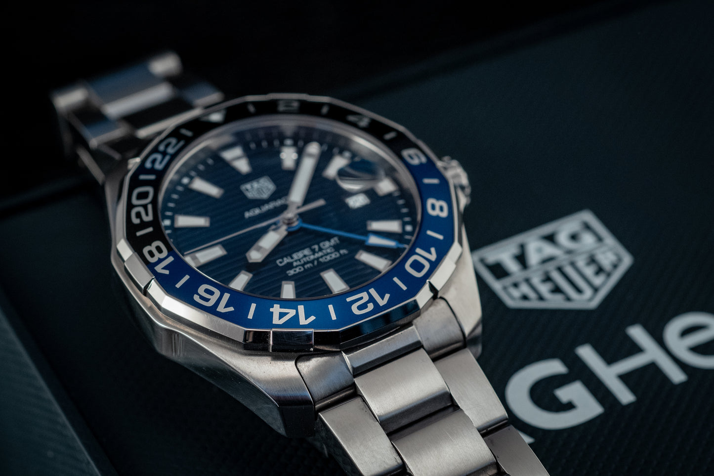 TAG Heuer 2023 Aquaracer 43MM Batman Box And Papers Ref WAY201T.BA0927