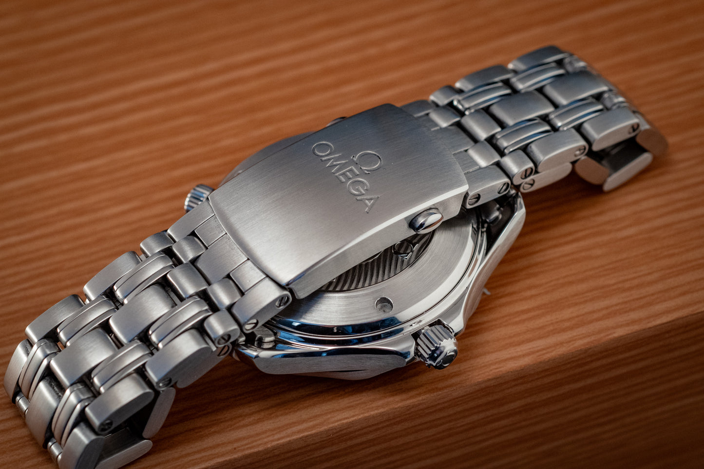 Omega 2023 Seamaster Diver Blue 41MM No Waves On Bracelet Box And Papers Ref 212.30.41.20.03.001